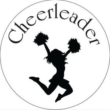 Cheerleader adhésive - 10 pièces